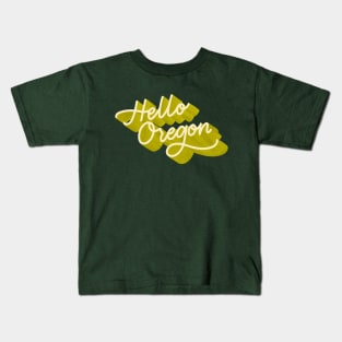 Hello Oregon Kids T-Shirt